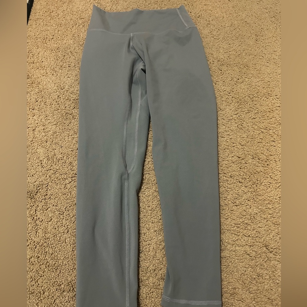 Grey athletic leggings